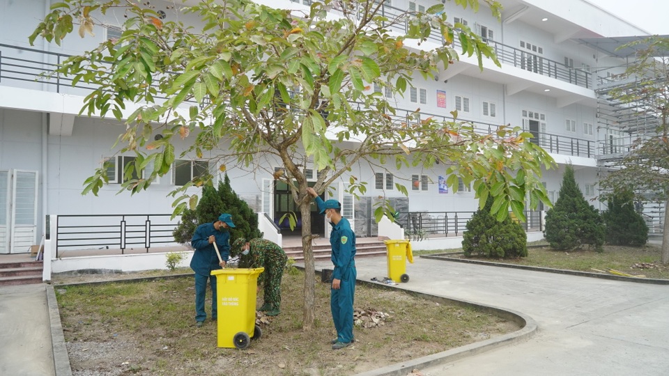 Hình ảnh bên trong Bệnh viện dã chiến số 3 ở Hải Dương - 11 Hình ảnh bên trong Bệnh viện dã chiến số 3 ở Hải Dương - 11