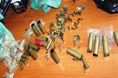 Phát hiện cơ sở sản xuất vật liệu nổ, đạn tự chế cực lớn