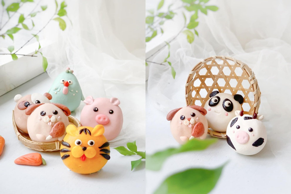 Cô gái Sài Gòn hô biến bánh trung thu thành hình động vật ngộ nghĩnh - 4 Cô gái Sài Gòn hô biến bánh trung thu thành hình động vật ngộ nghĩnh - 4