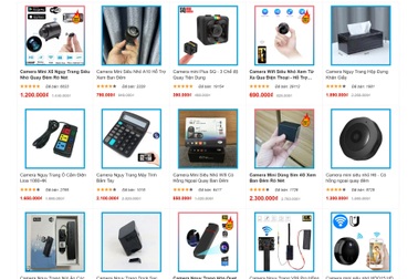 Camera quay lén bán tràn lan trên mạng: Dễ mua nhưng coi chừng án phạt