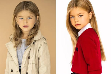 Bé gái Nga được mệnh danh là “cô bé xinh đẹp nhất thế giới”