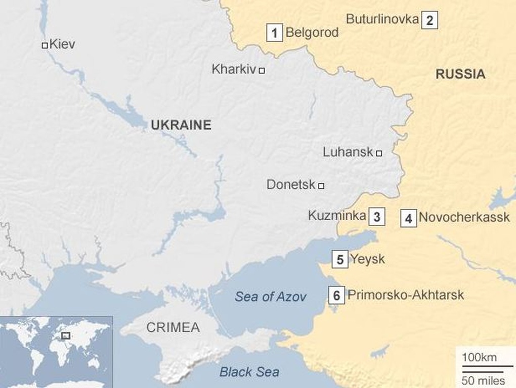 Nga cáo buộc Ukraine phóng tên lửa vào trạm điện - 1 Nga cáo buộc Ukraine phóng tên lửa vào trạm điện - 1