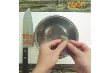 Cách làm món tôm sốt bơ tỏi