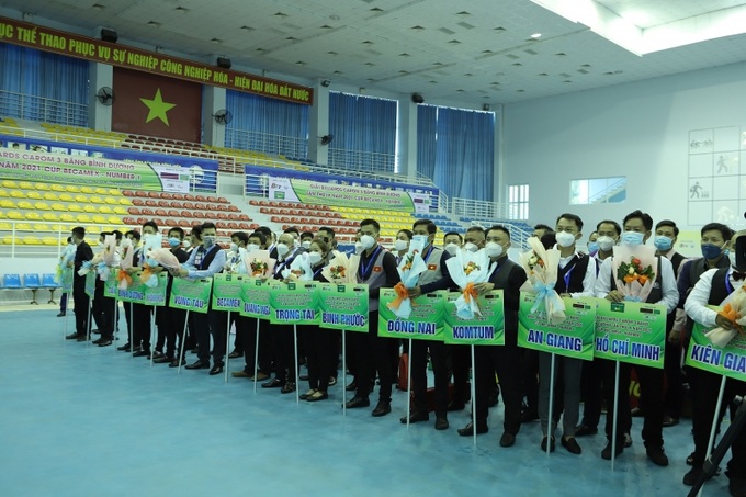 64 tay cơ đến từ nhiều tỉnh, thành tham dự giải