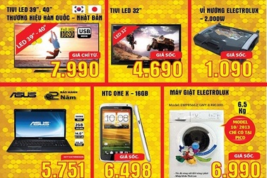 Nhiều mặt hàng giảm giá tại Pico dịp Tháng khuyến mại Hà Nội