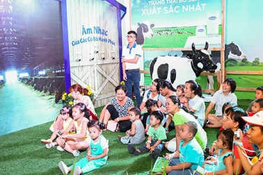 Hàng ngàn gia đình cùng khám phá Thế giới sữa  
