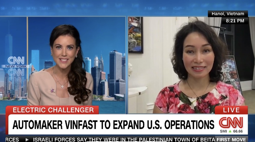 CEO VinFast nói về kế hoạch hậu niêm yết trên sóng CNN - 1 CEO VinFast nói về kế hoạch hậu niêm yết trên sóng CNN - 1