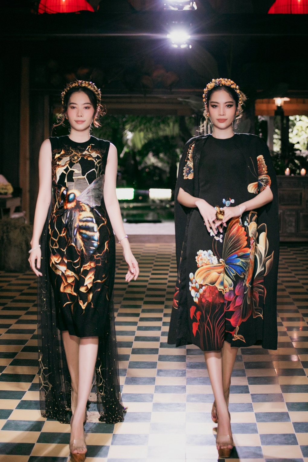 Minh Tú hóa nàng thơ, lơ lửng trên không trung gây ấn tượng - 4 Minh Tú hóa nàng thơ, lơ lửng trên không trung gây ấn tượng - 4