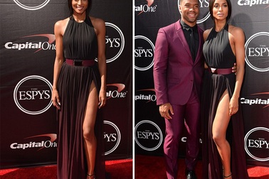 Công chúa nhạc R&B gây choáng với váy xẻ “bạo”