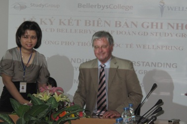 Trường phổ thông quốc tế Wellspring liên kết đào tạo với trường Anh quốc