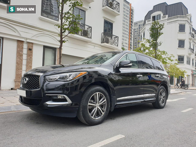 Mới chạy 50.000km, xe Infiniti QX60 2017 được rao bán giá lỗ 1 tỷ so với xe cùng đời - Ảnh 7. Mới chạy 50.000km, xe Infiniti QX60 2017 được rao bán giá lỗ 1 tỷ so với xe cùng đời - Ảnh 7.