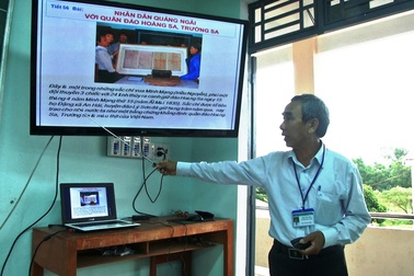 Người thầy tâm huyết với giáo dục chủ quyền biển đảo