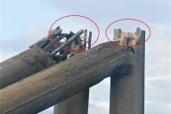 Xôn xao cột điện gãy gập sau bão Bualoi lộ sắt hộp, công an vào cuộc