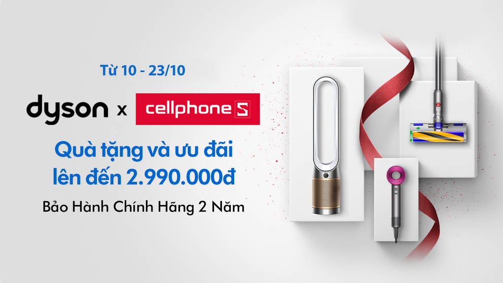 Thương hiệu gia dụng Dyson mở bán tại CellphoneS - 1 Thương hiệu gia dụng Dyson mở bán tại CellphoneS - 1
