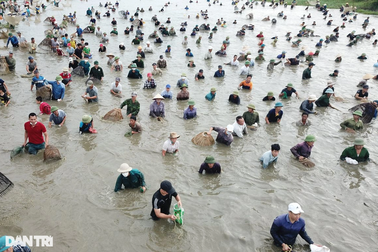Độc đáo hàng nghìn "nơm thủ" lao xuống hồ đánh cá, tìm vận may ở Hà Tĩnh