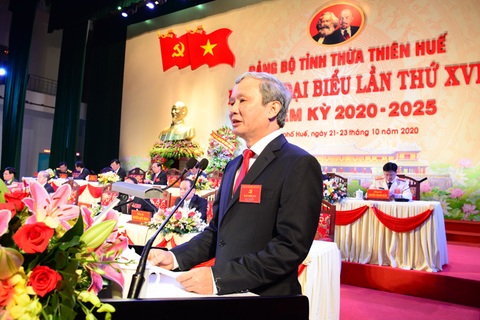 Ông Lê Trường Lưu tái đắc cử Bí thư Thừa Thiên Huế