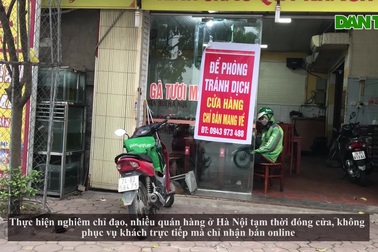 Chuyện thời Covid-19: Quán hàng không tiếp khách chỉ tiếp mỗi shipper