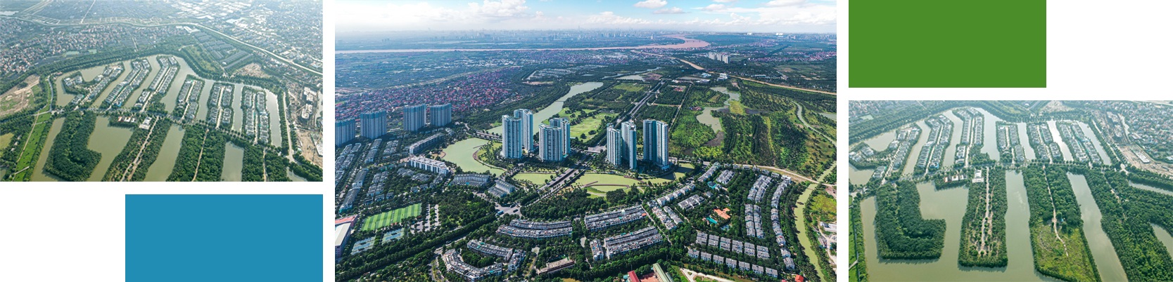 Thành phố triệu cây xanh Ecopark nhìn từ camera bay - 9 Thành phố triệu cây xanh Ecopark nhìn từ camera bay - 9