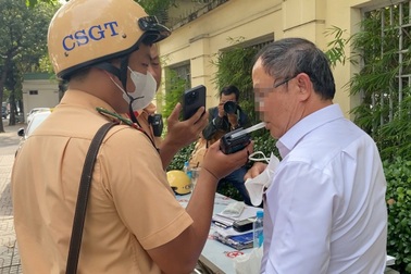 Cục CSGT: Giữ phương án cấm tuyệt đối nồng độ cồn khi lái xe