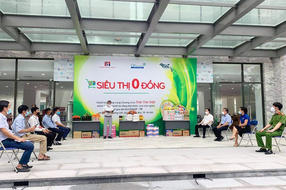 Siêu thị 0 đồng - san sẻ nỗi lo mùa dịch - 3