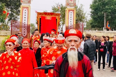 Tục khao lão có một không hai ở ngôi làng cổ nhất nhì Nam Định