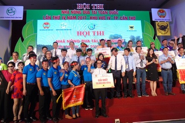 Cần Thơ, Tiền Giang chiến thắng tại cuộc thi Nhà nông đua tài