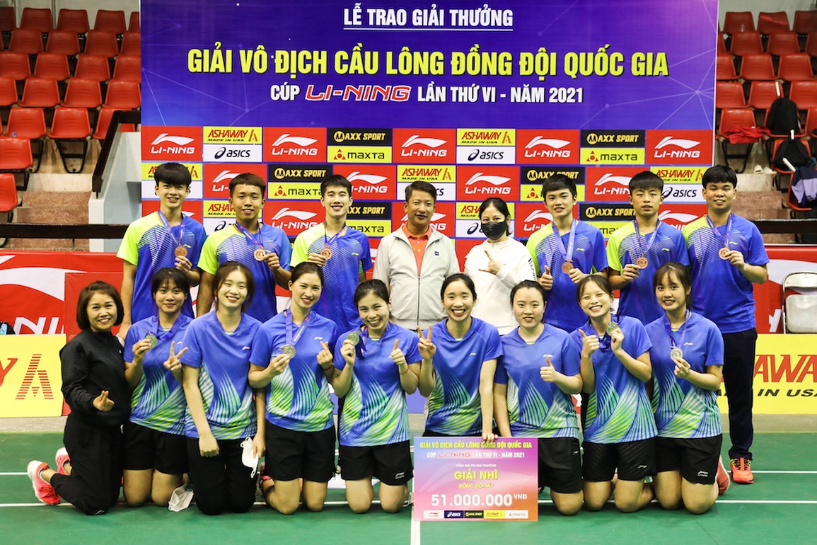 Giải vô địch Cầu lông đồng đội Quốc gia Cup Li-Ning 2021 - giải đấu bất ngờ với nhiều điều lần đầu tiên - 4 Giải vô địch Cầu lông đồng đội Quốc gia Cup Li-Ning 2021 - giải đấu bất ngờ với nhiều điều lần đầu tiên - 4
