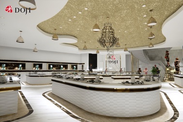 Trung tâm trang sức cao cấp DOJI Tower TPHCM trước ngày khai trương