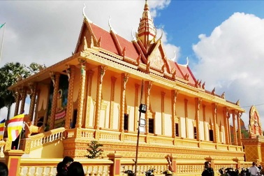 Ấn tượng ngôi chùa Khmer hơn trăm tuổi ở Bạc Liêu