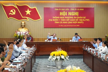 Dự kiến cơ cấu Ban chấp hành Đảng bộ tỉnh Cà Mau sau hợp nhất