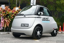 “Bé hạt tiêu” Microlino lần đầu về châu Á: 2 chỗ, sạc đầy đi được 228km