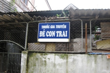 Thuốc gia truyền... đẻ con trai?!