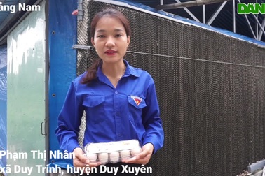 Nữ thạc sĩ về quê nuôi gà ác lấy trứng, làm giàu ở quê hương