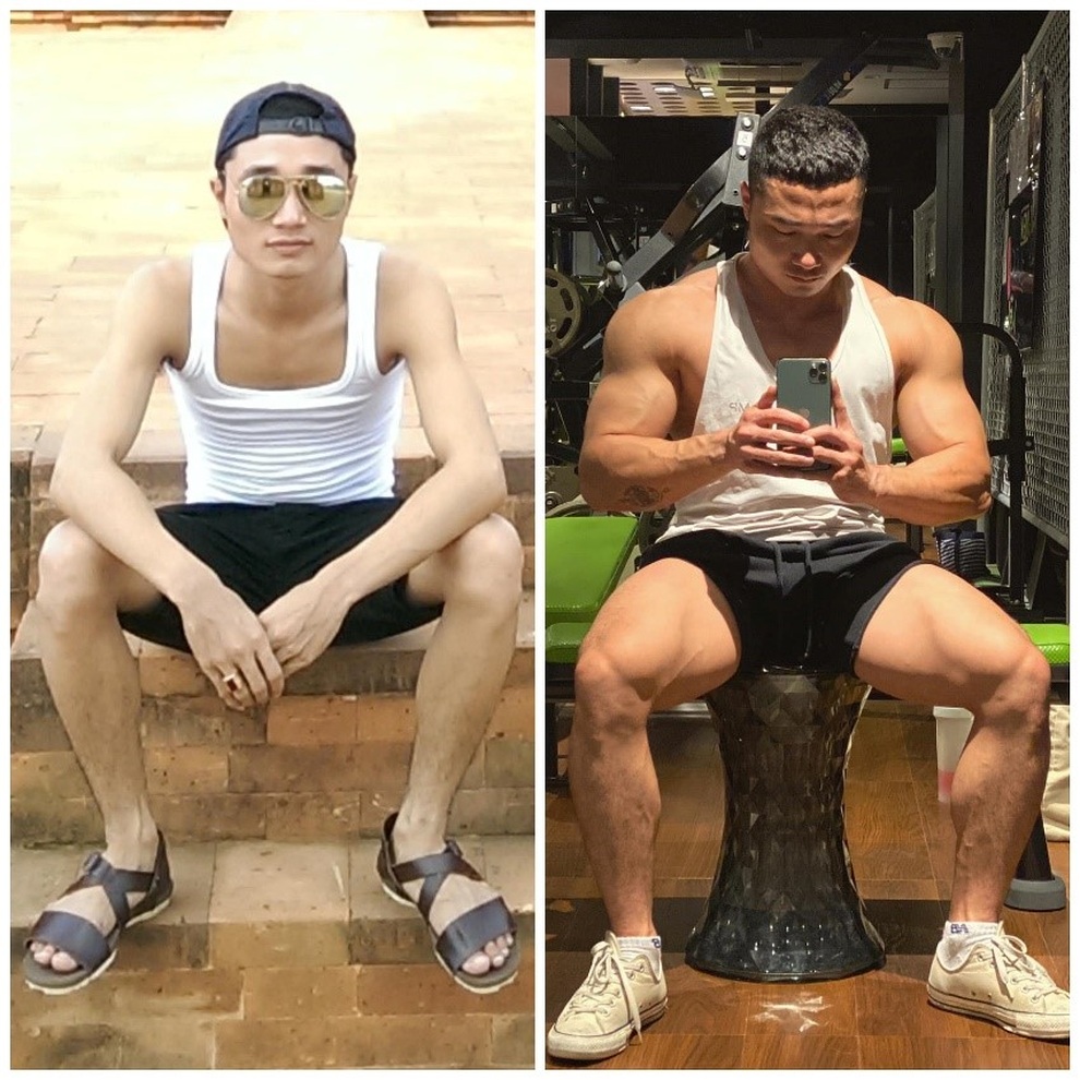 Bị bạn gái đá, chàng trai Việt lột xác thành vận động viên thể hình - 2 Bị bạn gái đá, chàng trai Việt lột xác thành vận động viên thể hình - 2