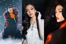 Võ Hoàng Yến hóa "nữ vương", Mâu Thủy lần đầu tái xuất sàn diễn sau sinh