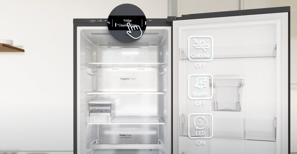 LG ra mắt tủ lạnh ngăn đá dưới mới, phù hợp không gian bếp Việt - 4 LG ra mắt tủ lạnh ngăn đá dưới mới, phù hợp không gian bếp Việt - 4