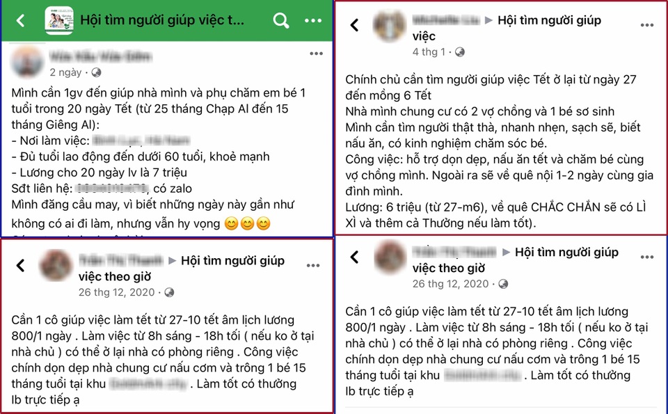 Hà Nội: Gần Tết, dịch vụ giúp việc tăng giá chóng mặt! - 2 Hà Nội: Gần Tết, dịch vụ giúp việc tăng giá chóng mặt! - 2