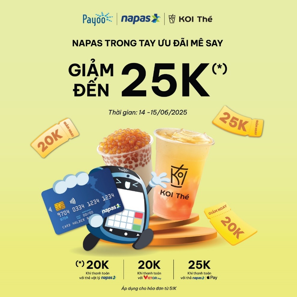 NAPAS tung chương trình khuyến mãi hưởng ứng Ngày không tiền mặt 2025 - 1 NAPAS tung chương trình khuyến mãi hưởng ứng Ngày không tiền mặt 2025