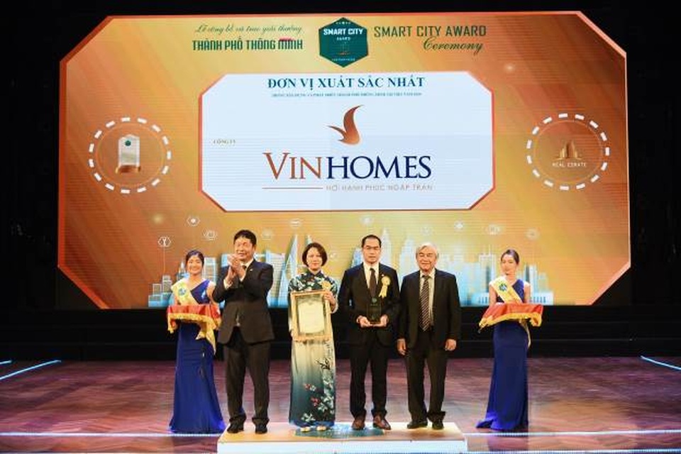 Vinhomes Ocean Park đạt giải thưởng danh giá nhất của THÀNH PHỐ THÔNG MINH 2020 - 1 Vinhomes Ocean Park đạt giải thưởng danh giá nhất của THÀNH PHỐ THÔNG MINH 2020 - 1