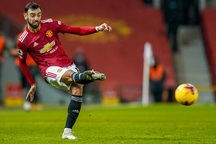 Con số đáng báo động của Bruno Fernandes ở Man Utd