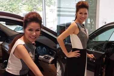 Hoa hậu Bùi Thị Hà tậu xế mới sau đấu giá Vết sẹo cuộc đời