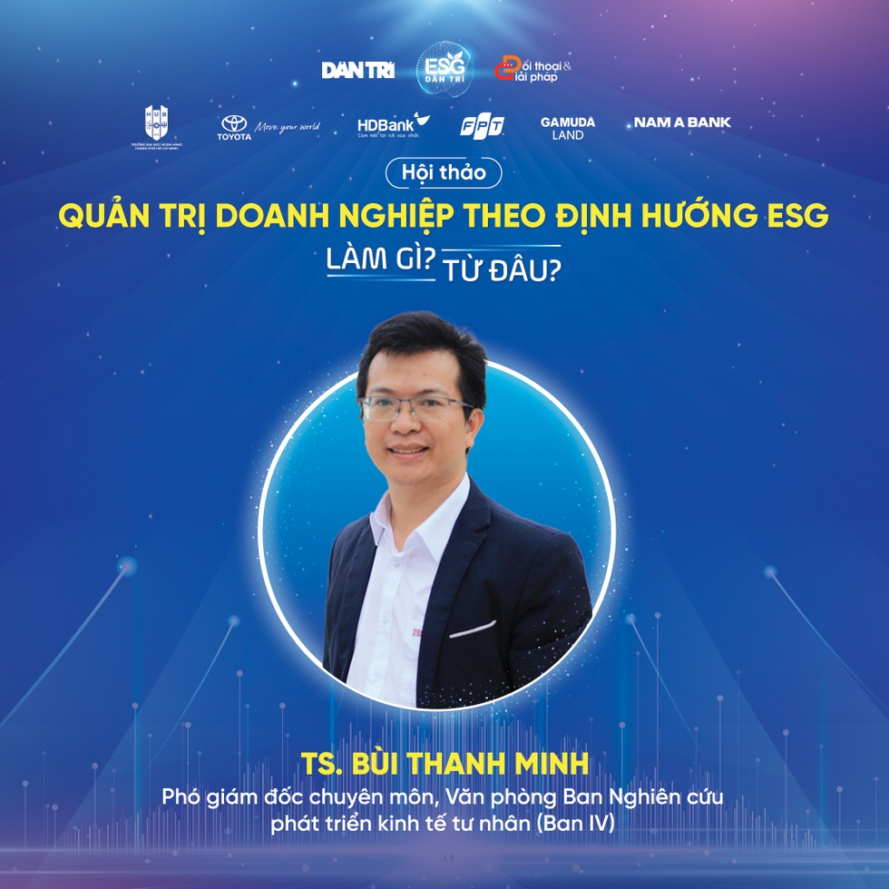 Diễn giả hội thảo quản trị doanh nghiệp theo định hướng ESG, họ là ai? - 3