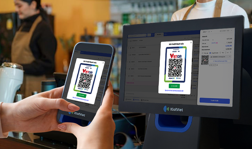 Khách hàng KiotViet nhận thông báo thanh toán QR trực tiếp từ các ngân hàng lớn - 2 Khách hàng KiotViet nhận thông báo thanh toán QR trực tiếp từ các ngân hàng lớn - 2