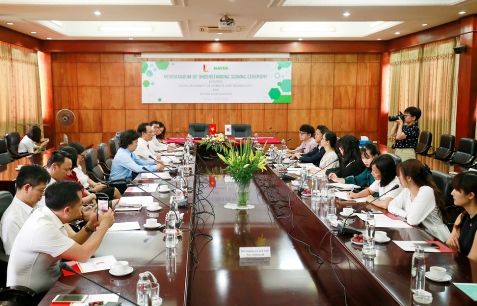 Tập đoàn NAVER hợp tác với ĐH Bách Khoa Hà Nội triển khai đào tạo trí tuệ nhân tạo - AI - 4 Tập đoàn NAVER hợp tác với ĐH Bách Khoa Hà Nội triển khai đào tạo trí tuệ nhân tạo - AI - 4