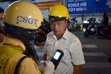 TPHCM: Có tháng xử lý tới 14.000 tài xế "ma men"