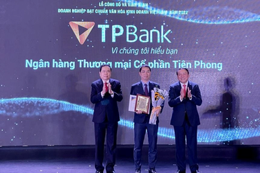 TPBank là "Doanh nghiệp đạt chuẩn văn hóa kinh doanh Việt Nam 2022"