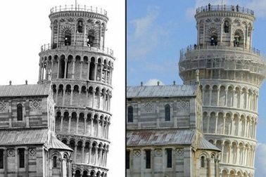 Tháp nghiêng Pisa nổi tiếng được kéo thẳng 46cm