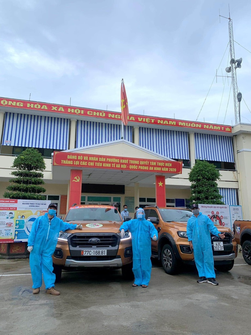 Những “chiến binh” vận chuyển hàng miễn phí vào tâm dịch - 1 Những “chiến binh” vận chuyển hàng miễn phí vào tâm dịch - 1