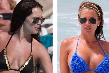 Hoa hậu mất vương miện khoe “vòng một” phẳng sau khi bỏ túi độn ngực