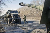 Phe ly khai Đông Ukraine tuyên bố rút quân theo thỏa thuận đình chiến